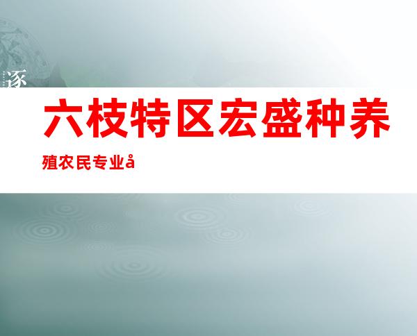 六枝特区宏盛种养殖农民专业合作社